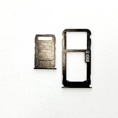 Sim Card Tray for Nokia 3 Black for TA-1032 by srfrz