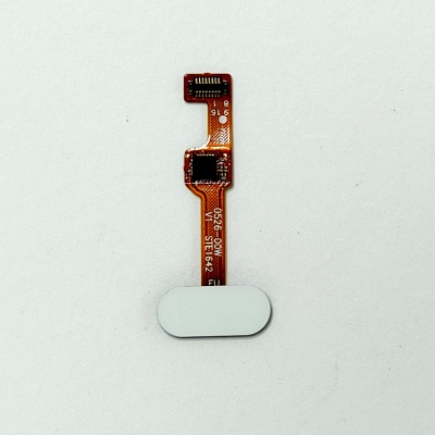 Fingerprint Sensor Flex For Oppo F3 White By SRFRZ