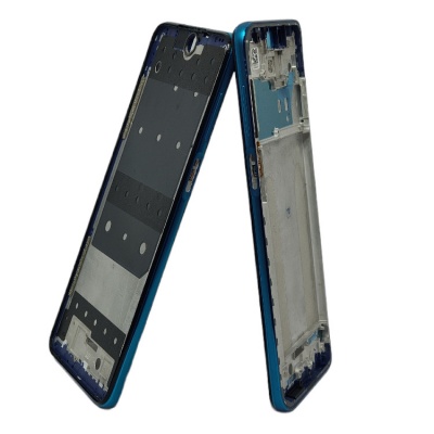 Mobile Lcd Frame For Mi Note 9 Pro Frame Middle Aurora Blue for xiomi By SRFRZ